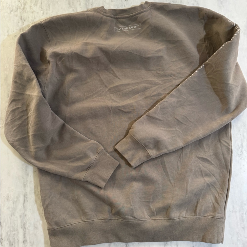 Taylor Swift TTPD Size Large Album Sweatshirt - Picture 5 of 6